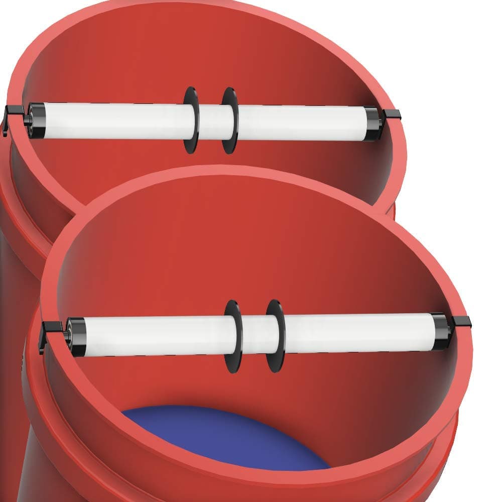 RinneTraps2 Pack Log Mouse Trap - Multi Catch - Rust Proof Bearings - Easy Setup- No Drilling(2)