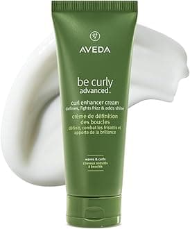 Aveda Be Curly Advanced Curl Enhancer Hair Cream | Defines Curly and Wavy Hair | Hydrates, Reduces Frizz, Adds Shine | Air Dry or Blow Dry | Silicone Free | 98% Naturally Derived*