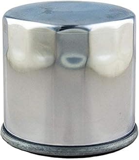 HiFloFiltro HF138C-2 Chrome Standard Premium Oil Filter, 2-Pack