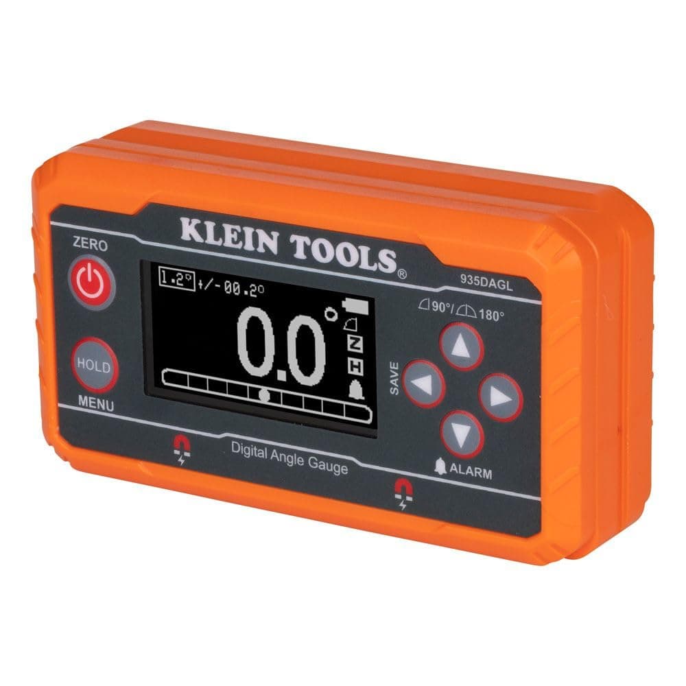 Klein Tools 935DAGL Digital Level Angle Finder with Programmable Angles, Meas...