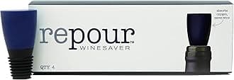 Repour Wine Saver - Wine Preserver and Stopper, Removes Harmful Oxygen from Your Wine, Simply and Effectively