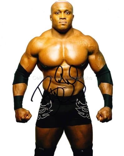 BOBBY LASHLEY - WWE/ECW Wrestler GENUINE AUTOGRAPH