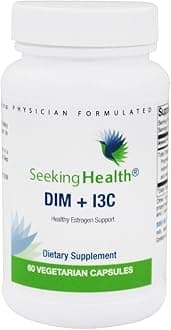 DIM & I3C - Support Healthy Liver Metabolism of Estrogen - Formula with DIM & I3C to Support Healthy Cellular Response - 400 mg, 60 Capsules