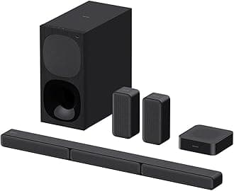 Sony HT-S40R 5.1ch Home Theater Soundbar System, Optical, HDMI, Black