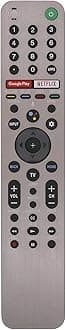 7SEVEN® Compatible for Sony TV Remote Original Bravia RMF-TX600U Model Remote Control Suitable Only U Series of Sony Television and Match Remote Exactly with Each Keys of Remote Model