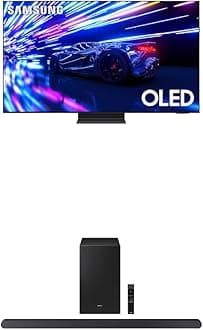 55-Inch Class OLED 4K S95D Series HDR Pro Smart TV w/Dolby Atmos, (QN55S95D, 2024 Model) w S700D 3.1ch Soundbar w/Wireless Dolby Atmos Audio, HW-S700D/ZA (Newest Model)