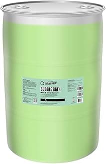 Nanoskin BUBBLE BATH Foaming Car Wash Shampoo 55 Gallons - Works with Foam Cannon, Foam Gun, Bucket Washes, Car Soap for Pressure Washer | For Car, Truck, Motorcycle, RV & More | Green Apple Scented