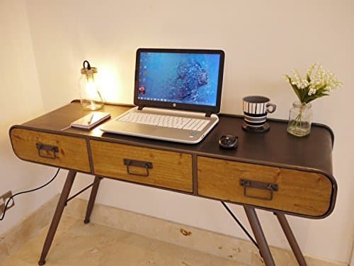 Retro Industrial Office Desk - 3385