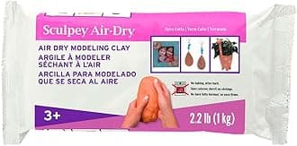 Sculpey Air-Dry Clay, Terra-Cotta