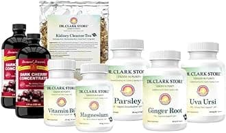 Dr Clark Store Kidney Health Protocol 3-Week Kidney Support Program, Purges Toxins & Promotes Proper Kidney Function