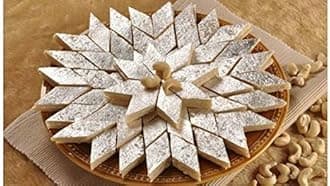 Organic Bites Premium Kaju Katli Sweets [Jodhpur Special Mithai] -1 Kg