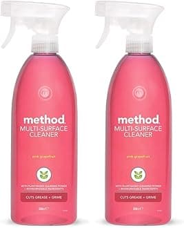 Method Multi Purpose Cleaner, Pink Grapefruit, 828ml (Pack of 2)
