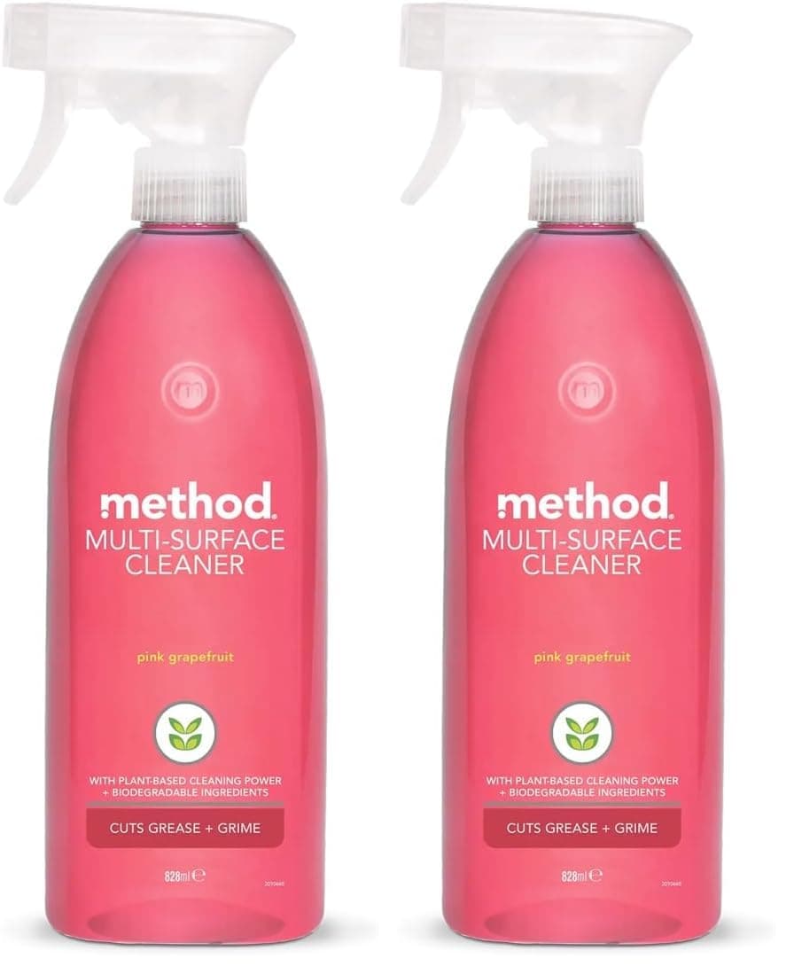 Method Multi Purpose Cleaner, Pink Grapefruit, 828ml (Pack of 2)