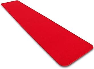 House, Home and More Red Carpet Aisle Runner - 3' x 10' - Ma