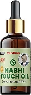 Nabhi Touch Ayurvedic Belly Button Therapy (Oil) | Herbal Navel Care for Digestion, Skin & Wellness | Natural Nabhi Drops for Men & Women | Fast Absorbing Formula | 10ml