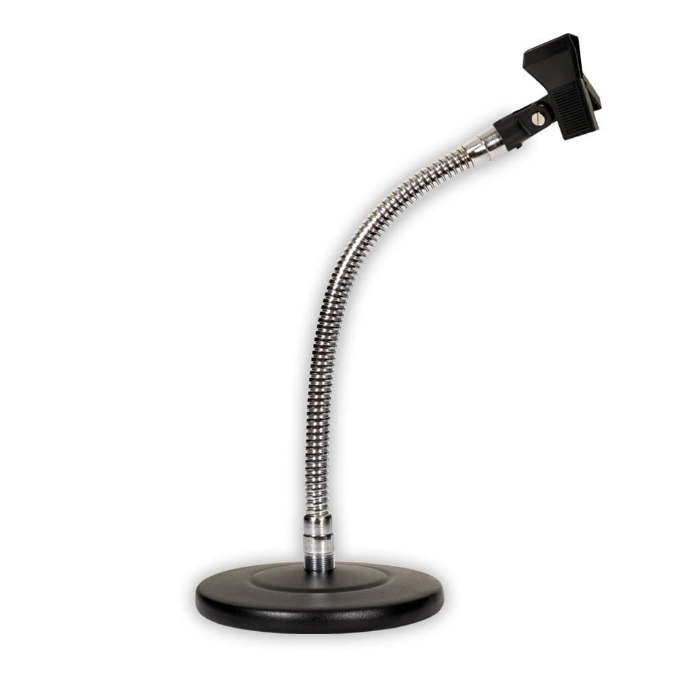 MS3MC1 Tabletop Microphone Stand with Clamp Clip Gooseneck