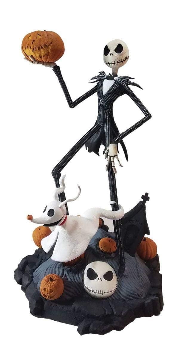 Jack Skellington and Zero Finders Keypers Statue
