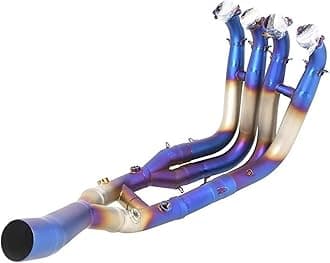 Exhaust System Slip On Motorcycle Headers Pipe Front Connector Tube For B&MW S1000RR 2019-2024 S1000R 2021-2024 Motorcycle Accessories(Stainless steel 2)