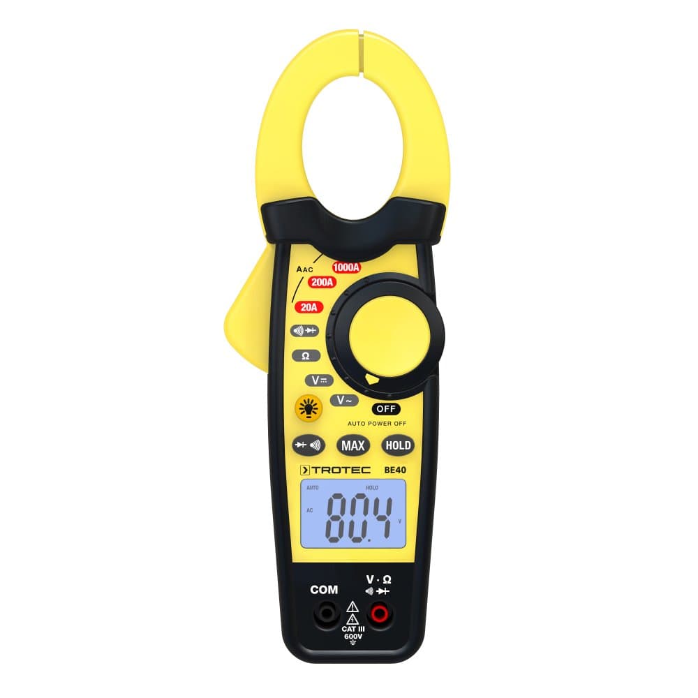 TROTEC BE40 Clamp Meter