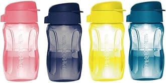 Tupperware Aquaslim 310ml Fliptop Bottle 4pc