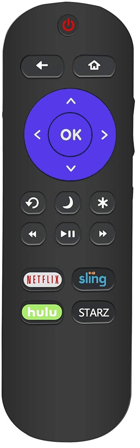 Remote Control Replaced for All Sharp Roku TV