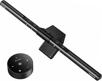 Computer Monitor Lamp, Screen Monitor Light Bar for Eye Caring, USB Reading LED Task Lamp with Auto-Dimming, Dimmable Light Bar, Touch Control, No Glare Space Saving Home Office Desk Lamps