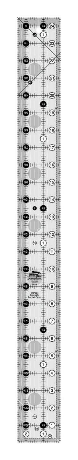 Creative Grids - Quilt Ruler 2.5 in x 24.5 in
