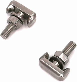 UTSAUTO Battery Terminal T-Bolt Kit 19116852 64740 Battery Cable Tensioner Bolt Screw 2 Pack for GMC Chevrolet BMW Audi 6X0-915-138 6X0915138 61128373946 AUTO-0121
