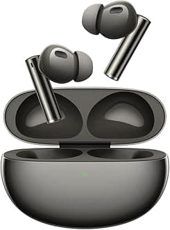 Buds Air 6 Pro True Wireless Earbuds, 50dB Noise Reduction, ANC to Ears and Environment, Hi-Res Sound, LDAC, 3D Audio, 40H Battery, Wireless Charging, Bluetooth 5.3 - (Titanium Twilight)