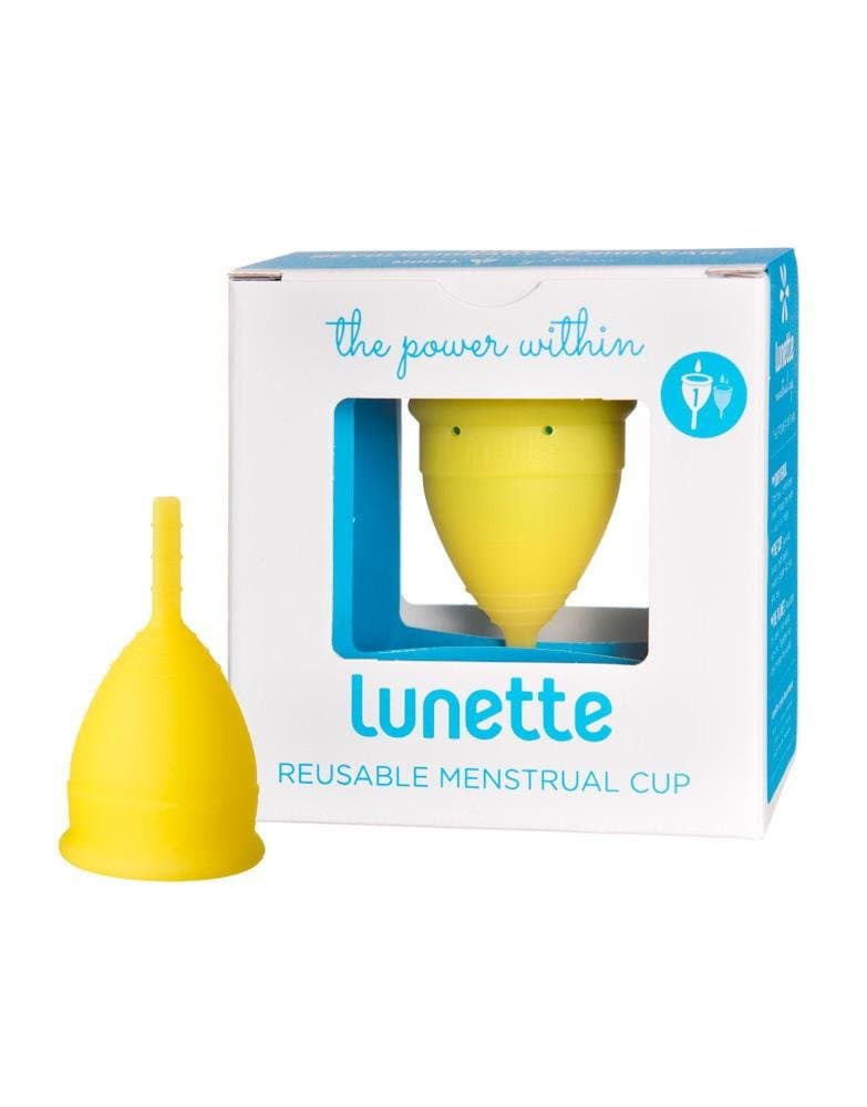 Lunette Menstrual Cup (Size 1, Yellow)