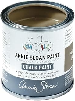 Annie Sloan Chalk Paint® (French Linen, 120 ml/4.06 Fl Oz) a unique decorative paint for furniture, cabinets and home décor with no sanding or priming
