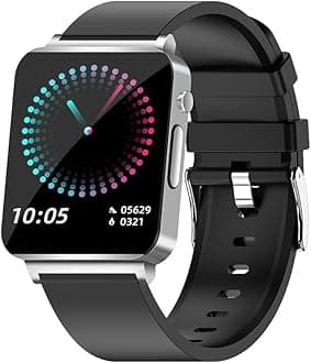 2023 ECG Smart Watch Blood Sugar,blood Glucose Smart Watch,ECG+PPG Fitness Tracker Body Temperature Heart Rate Blood Pressure Monitor,activity Tracker Sport Watch,Large