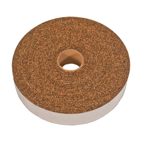 NU-SOURCE INC Cork and Rubber Stripping with Adhesive 1/8" X 1/2" X 25'
