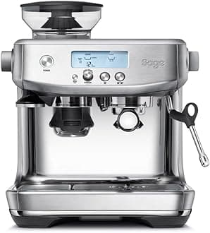 Sage - The Barista Pro, Bean to Cup Coffee Machine with Grinder and Milk Frother, Brushed Stainless Steel - UAE Version, 2 Year Manufacturer Warranty, Free Coffee from RAW