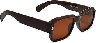 Peter JonesUv Protected Stylish Unisex Badshah Style Square Sunglasses (13031)