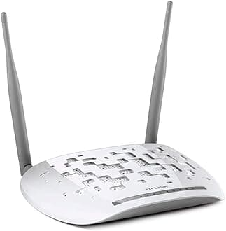 TP-Link 300 Mbps Wireless N VDSL/ADSL Modem Router, Support Modem Only Mode, 1 USB, 2.0 Port, UK Plug (TD-W9970)