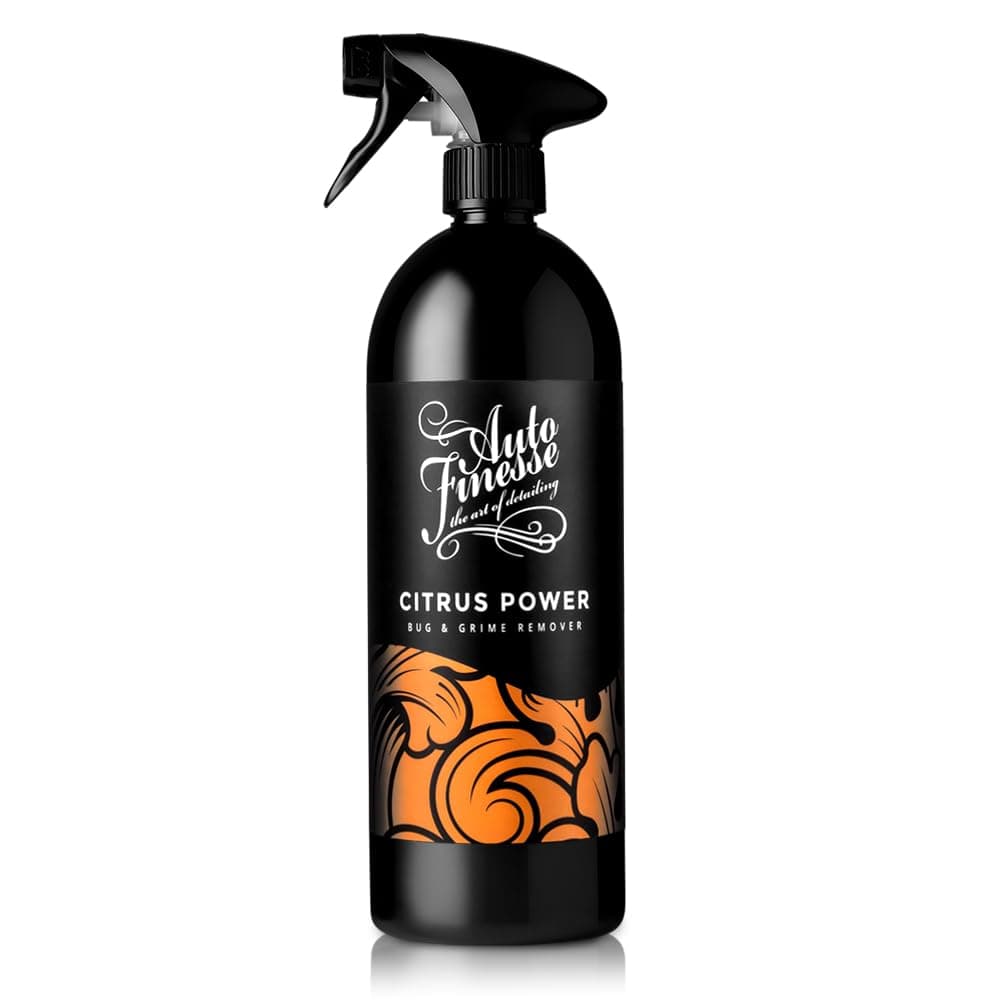 Auto Finesse Citrus Power Bug and Grime Remover | Ready to Use Pre-Wash Spray for Cars | Wax Safe Formula | Powerful Cleaning | 1 Litre