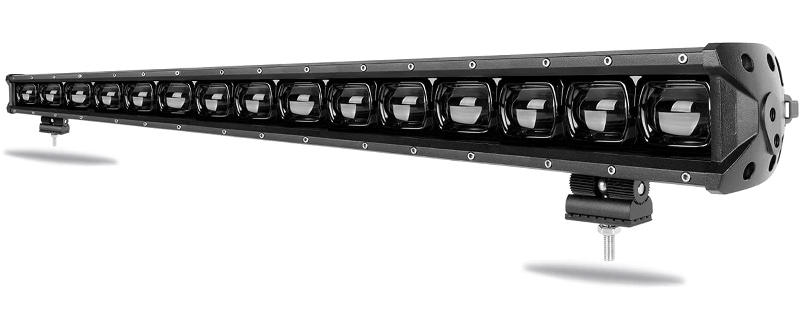 New 6D 33 Inch 150W Single Row Led Work Light Bar Off Road for Cart 12V 24V ATV Trailer Wrangler 4x4 SUV Trucks Flood Driving Lights Offroad IP68 Waterproof