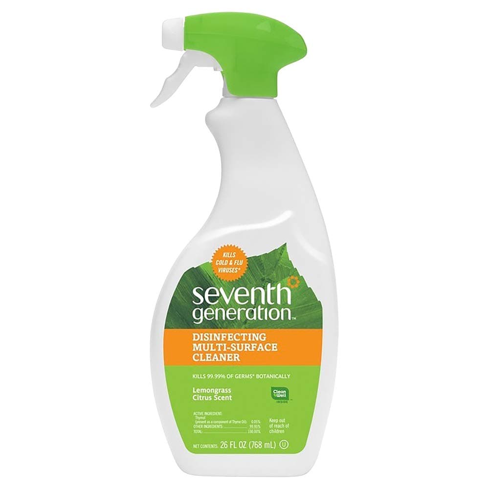 Seventh Generation Disinfecting Multisurface Cleaner, 26oz.