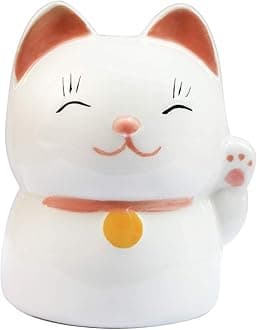 KNRAGHO Piggy Bank Girls Boys Kids Piggy Banks A New Piggy Banks Gift(White Small)