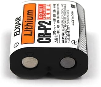 (5-Pack) 6V 1500mAh CR-P2 Lithium Photo Battery Replacement for 223A 2CR-P2 EL223AP DL223A Cameras and Flash Units