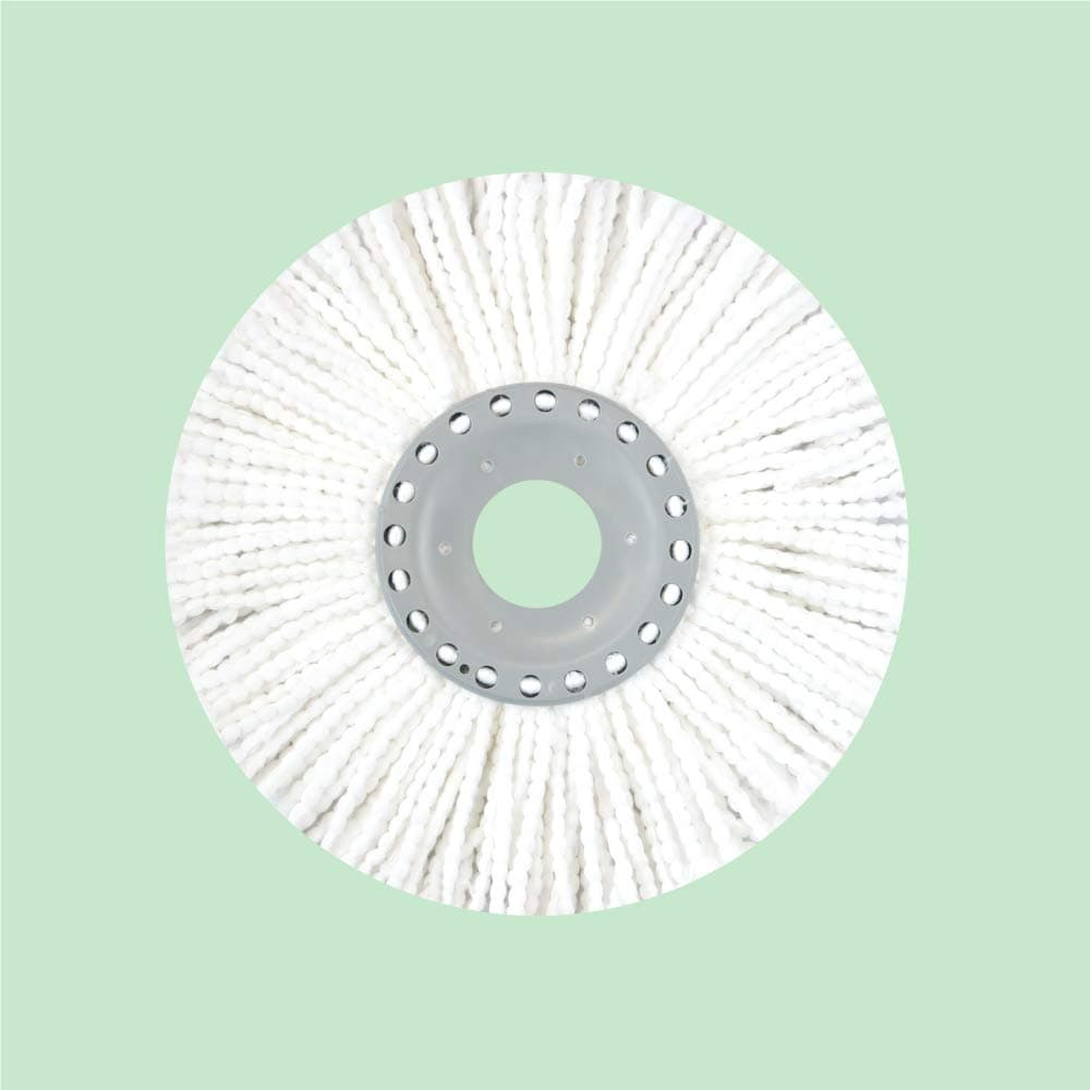 Scotch-Brite2-in-1 Bucket Spin Mop Refill ( Microfiber, White )