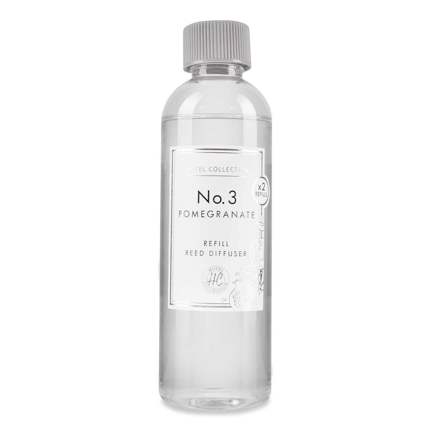 Hotel Collection No.3 Pomegranate Refill Reed Diffuser 200ml - Refresh Your Space (Bottle Label may Vary)