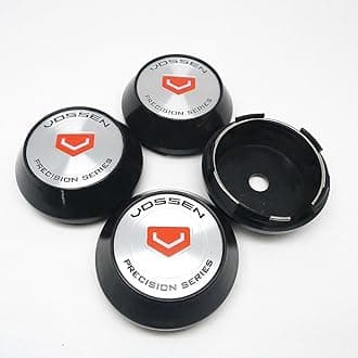Wheel Center Hub Centre Caps 65MM 4 PCS Compatible with for VOSSEN Vossen 2024 Hubcaps ABS Alloy Ring,C
