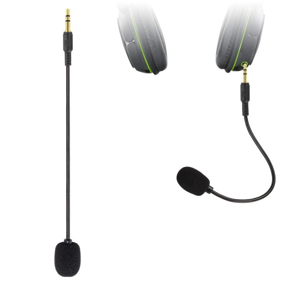 Ninge 3.5mm Replacement Mic for Headset - Use with TIK Tok Turtle Beach Ear Force XO ONE Stealth Recon 50,450,400,520,Z60,500P