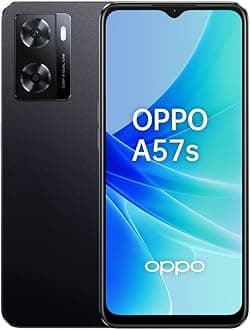 OPPO A57s, 4+128GB, Starry Black, 5000mAh Long Lasting Battery with 33W SUPERVOOC, 50MP AI Dual Camera, Sim Free Unlocked Smartphone + UK Warranty