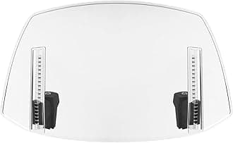 Motorcycle Windshield Extension - Motorcycle Windscreen Windshield | Front Accessories Modification Spoiler Extension for Improved Stability Different Weather Touring Scooter Street Atv Road Boat