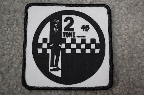 2 Tone Ska Reggae Mod Rock Patch The Specials Madness Selecter Rude Boy (SP1021)