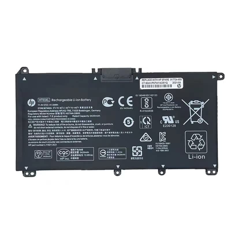 Laptop Replacement Battery Compatible with HP Pavilion/Notebook 14-CF,14-CK,14-cm,14-DF,14Q-CS,14S-CF,14S-CR, TPN-I133 TPN-I134 TPN-Q207 TPN-Q208 TPN-Q209 TPN-Q210