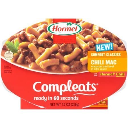 Hormel Compleats Chili Mac, 7.5 oz (3 Pack)